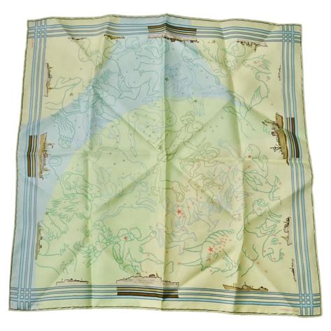 hermes pocket square around neck
